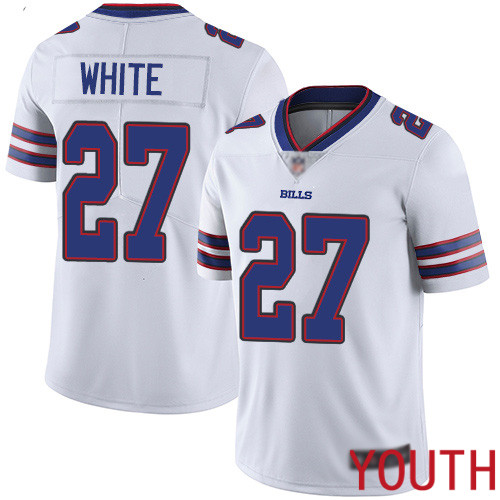 Youth Buffalo Bills 27 Tre Davious White White Vapor Untouchable Limited Player NFL Jersey
